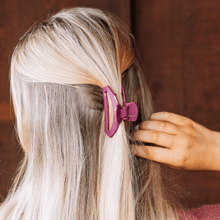 Load image into Gallery viewer, Open Mulberry Small Hair Clip- Teleties