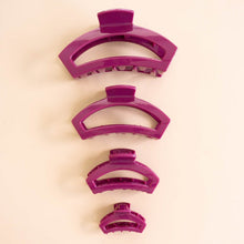 Load image into Gallery viewer, Open Mulberry Small Hair Clip- Teleties