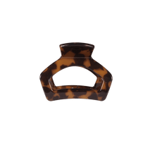 Load image into Gallery viewer, Open Tortoise Petite Hair Clip