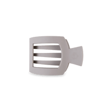 Load image into Gallery viewer, Silver Flames Small Flat Square Hair Clip