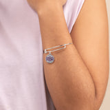 Load image into Gallery viewer, Harry Potter™ 'Wizards Welcome' Charm Bangle- Alex and Ani