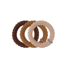 Load image into Gallery viewer, Espresso Yourself Large Nylon Hair Ties