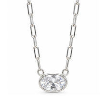 Load image into Gallery viewer, Oval Link Necklace - Chloe + Lois