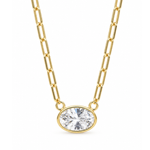 Load image into Gallery viewer, Oval Link Necklace - Chloe + Lois