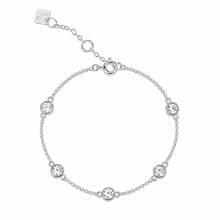 Load image into Gallery viewer, Chloe Bracelet White Cz  - Chloe + Lois