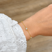 Load image into Gallery viewer, Chloe Bracelet White Cz  - Chloe + Lois