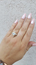 Load image into Gallery viewer, 2.5 Carat Heart Moissanite Diamond Ring - 14K Yellow Gold - Marie's Custom Design