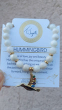 Load image into Gallery viewer, Hummingbird Gold Charm Bracelet - TJazelle