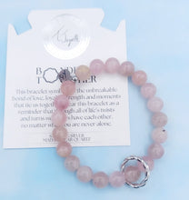 Load image into Gallery viewer, "Bonded Together"Silver Charm Bracelet - TJazelle