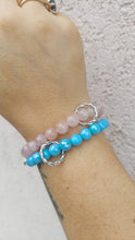 Load image into Gallery viewer, "Bonded Together"Silver Charm Bracelet - TJazelle