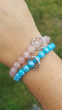Load image into Gallery viewer, "Bonded Together"Silver Charm Bracelet - TJazelle
