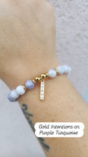 Load image into Gallery viewer, Intentions Gold Charm Bracelet - TJazelle