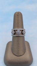 Load image into Gallery viewer, Triple Flower Ring - Sterling Silver
