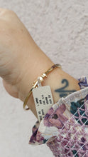 Load image into Gallery viewer, 14K Honey Gold™ Bangle Chocolate Ombré Diamonds® 1 cts. LeVian
