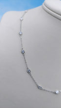 Load image into Gallery viewer, CZ &quot;By the Yard&quot; Necklace - Sterling Silver