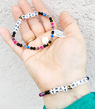 Load image into Gallery viewer, "That Witch" with Witch Hat Charm - Little Words Project Bracelet
