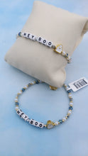 Load image into Gallery viewer, "Hey Boo" with Ghost Charm - Little Words Project Bracelet