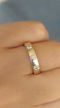 Load image into Gallery viewer, Anywhere/Everywear Gold Band with Diamonds Ring - Le Vian®