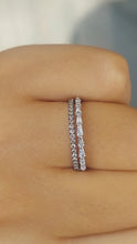 Load image into Gallery viewer, Double Band with Diamonds Le Vian® Ring