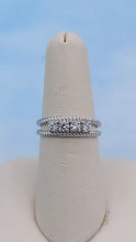 Load image into Gallery viewer, Four Stone 0.40 Carat Moissanite Ring - 14K White Gold