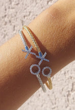 Load image into Gallery viewer, XO Open Cuff Italian Hook Bracelets