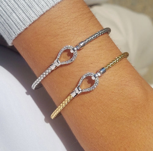 The Petite Sparkle Italian Hook Bracelet- Limited Edition