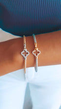 Load image into Gallery viewer, Limited Edition Lucky Clover Italian Hook Bracelet