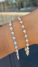Load image into Gallery viewer, Diamond Illusion Bezel Bracelet - 14K Yellow Gold