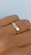 Load image into Gallery viewer, Trendy Gold Plated Band - Gold Plated Sterling Silver