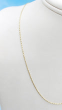 Load image into Gallery viewer, 16" Thin Yellow Gold Razza Chain - 14K