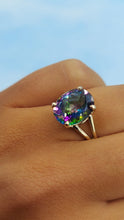 Load image into Gallery viewer, Mystic Topaz 10k Gold Ring