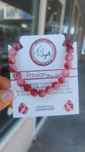 Load image into Gallery viewer, "Passion" Cherry Jade Stacker - TJazelle