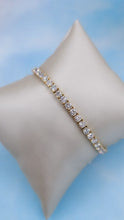 Load image into Gallery viewer, 7ct Lab Grown Diamond Tennis Bracelet - 14K Yellow Gold
