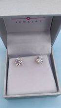 Load image into Gallery viewer, 2ct Lab Grown Round Diamond Studs - 14K Yellow Gold