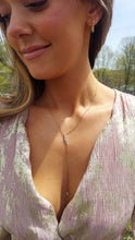 Load image into Gallery viewer, Diamond Lariat Y Chain Necklace - 14K Yellow Gold