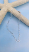 Load image into Gallery viewer, Fancy Heart Link Anklet - Sterling Silver