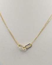 Load image into Gallery viewer, U Link Necklace - Gold Plated