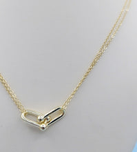 Load image into Gallery viewer, U Link Necklace - Gold Plated