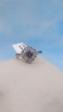 Load image into Gallery viewer, Flower Cluster Ring Sterling Silver - Rebecca