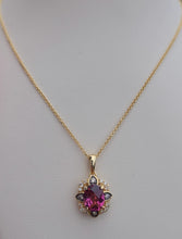 Load image into Gallery viewer, Raspberry Rhodolite Garnet Necklace -  Le Vian®