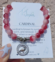 Load image into Gallery viewer, Cardinal Beaded Bracelet - TJazelle