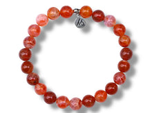 Load image into Gallery viewer, Orange Fire Agate Stacker - TJazelle
