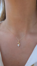 Load image into Gallery viewer, Shooting Star Diamond Necklace - 14K Yellow Gold - Estate
