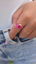 Load image into Gallery viewer, Ruby Estate Ring - 14K Gold