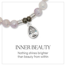 Load image into Gallery viewer, "Inner Beauty" Silver Charm Bracelet - TJazelle