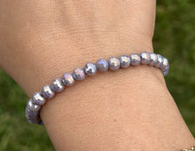 Load image into Gallery viewer, Purple Crystal "Compassion" Stacker - TJazelle HELP