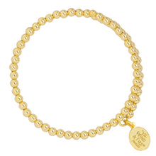 Load image into Gallery viewer, Gold-Filled 4mm Round Bead Wrap by Wind &amp; Fire