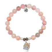 Load image into Gallery viewer, "Present" Silver &amp; Rose Gold Charm Bracelet  - TJazelle