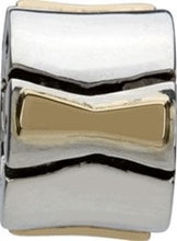 Load image into Gallery viewer, SILVER 14K GOD BOWTIE BEAD Chamilia