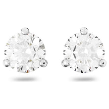 Load image into Gallery viewer, Clear Swarovski Stud Earrings